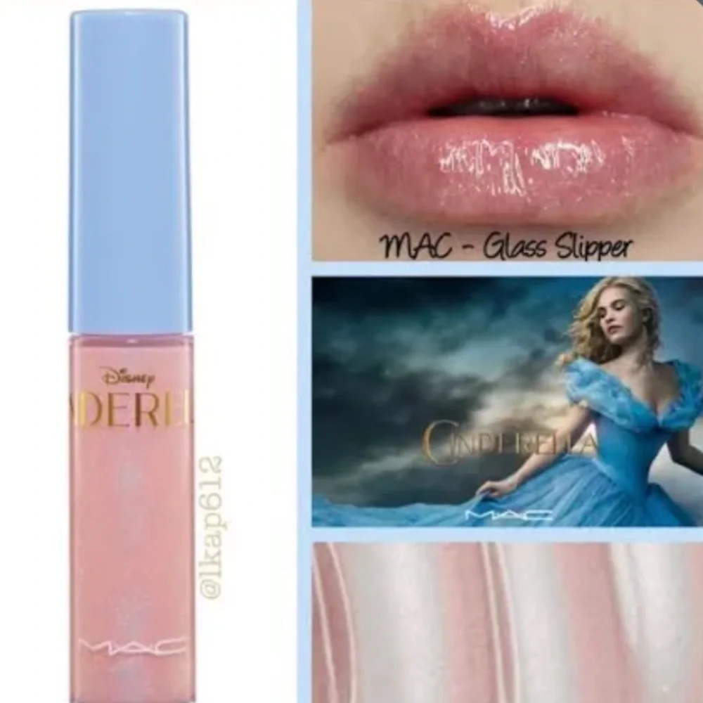💕⚡️MAC Cosmetics Disney Cinderella Lipglass Glass Slipper